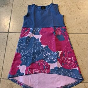 EUC IN like New Condition, Peekaboo Beans Floral Sleeveless Dress size 2T